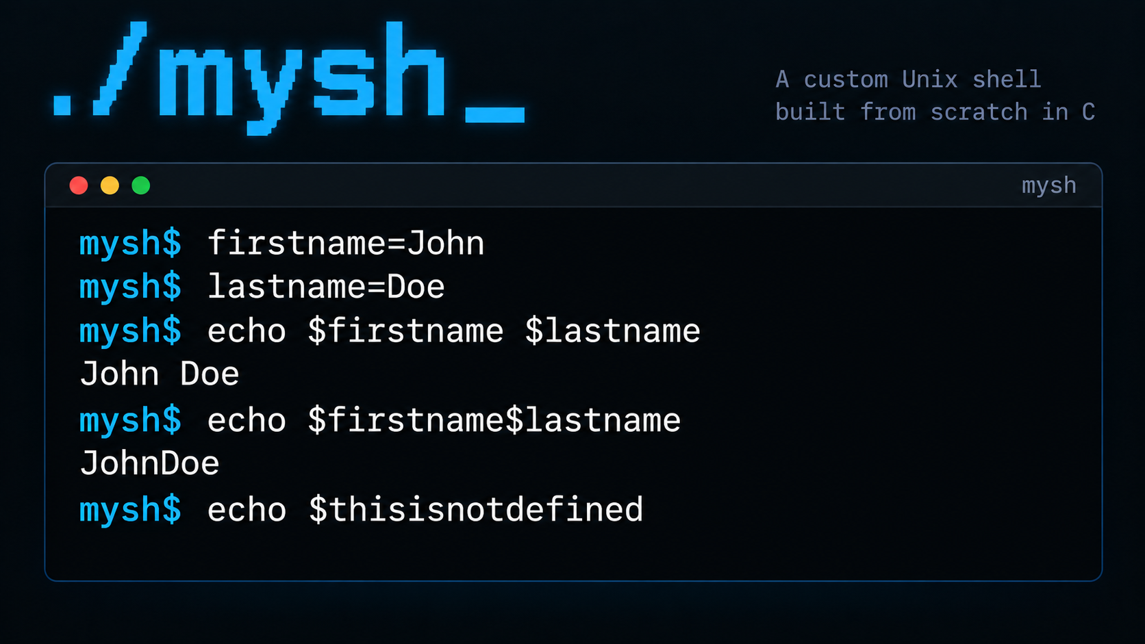 Terminal connected to two network chat clients